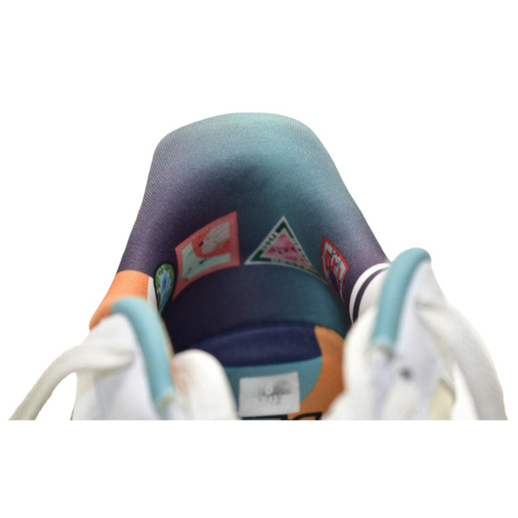 B5 Auth NIKE AIR FORCE 1 '07 LV8 EMB Wht/Malachite-Pearl Shoes DM0109-100 Size 9 - Picture 9 of 11